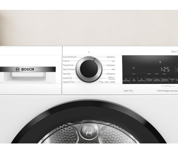 Suszarka Bosch Serie 6 WQG243DKPL 9 kg z pompą ciepła AutoDry EasyClean Filter Program Super 40’ - 1323598 - zdjęcie 11